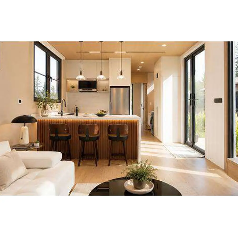 LK09 Light Steel Prefab House - 图片 3