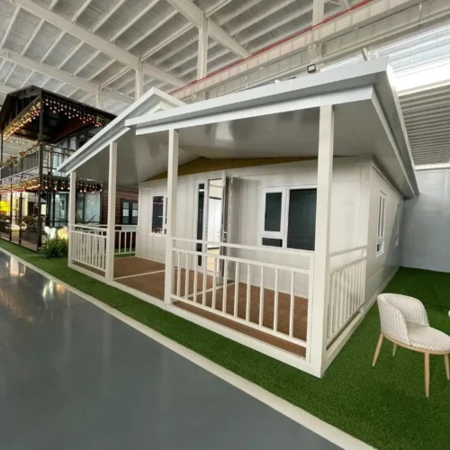 Double Wing Expandable House | Folding Expandable Modular Prefab Home