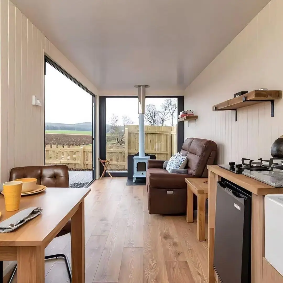 Container House | Modern Prefab Container Home With Large Glass Sliding Door - 图片 3
