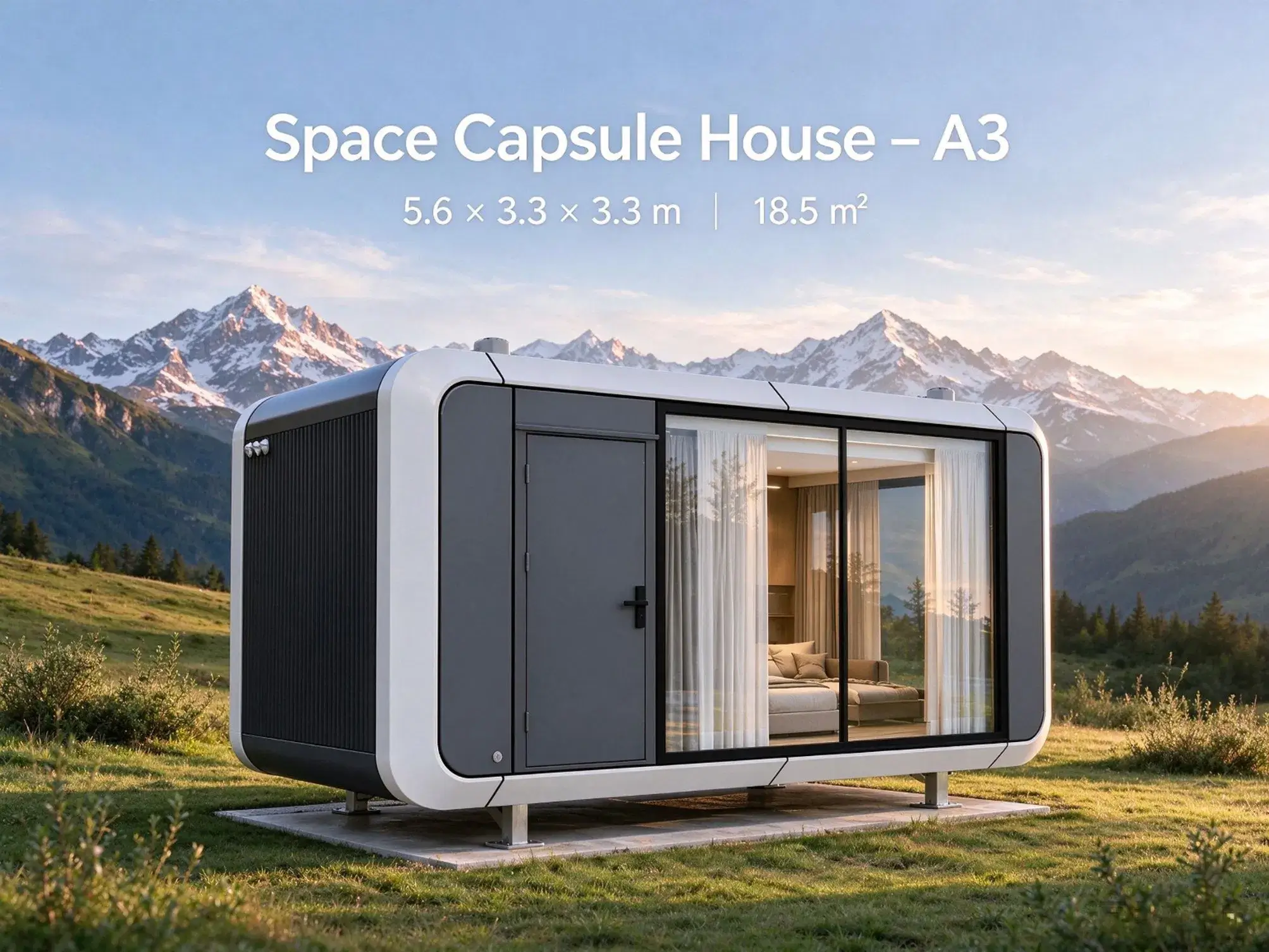 Space Capsule House – Model A3 - 图片 2