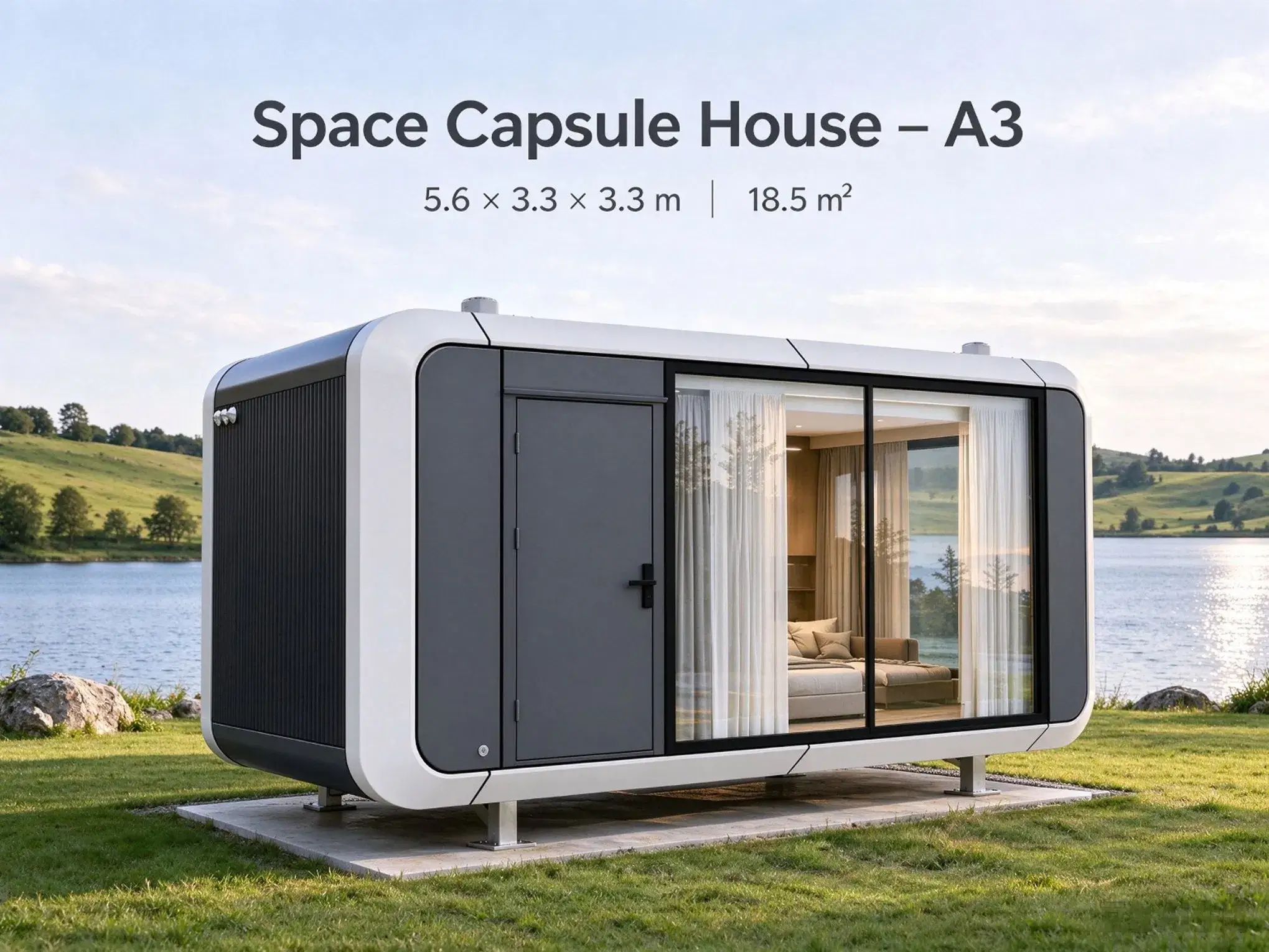 Space Capsule House – Model A3 - 图片 3