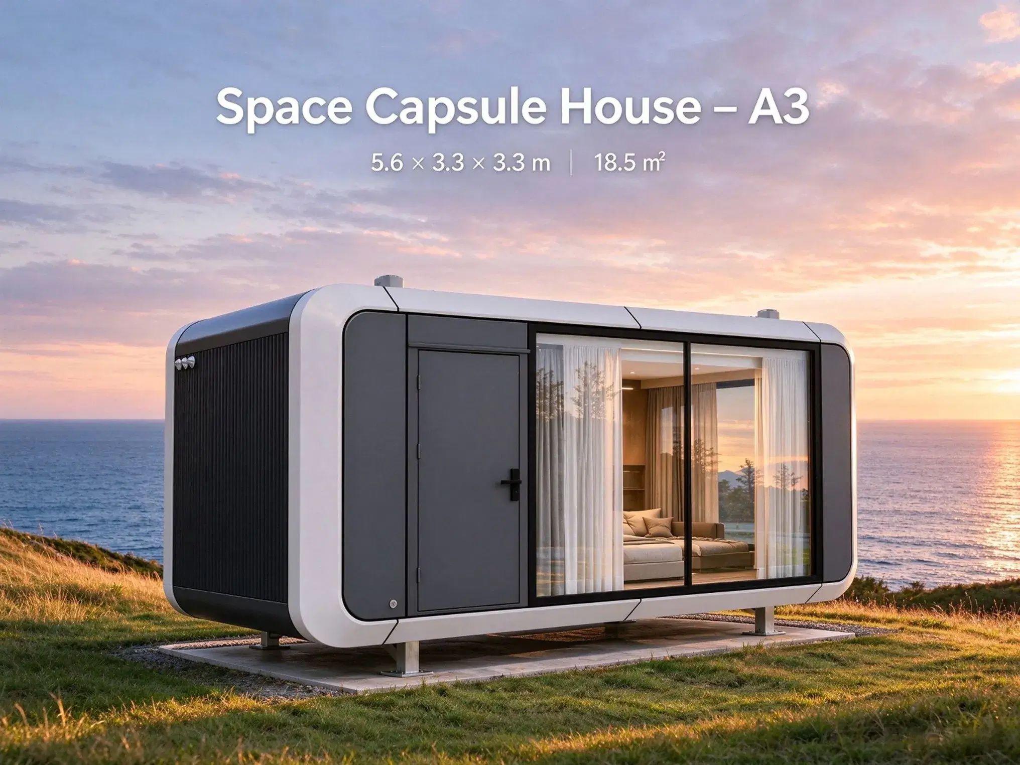 A3 Space Capsule House