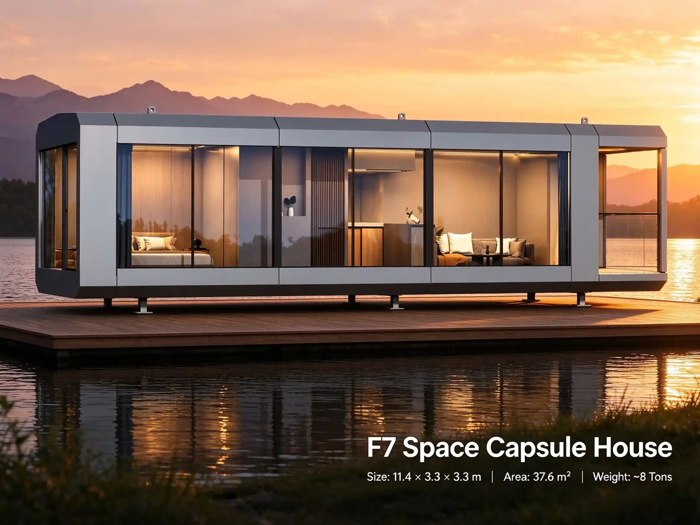F7 Space Capsule House - 图片 2