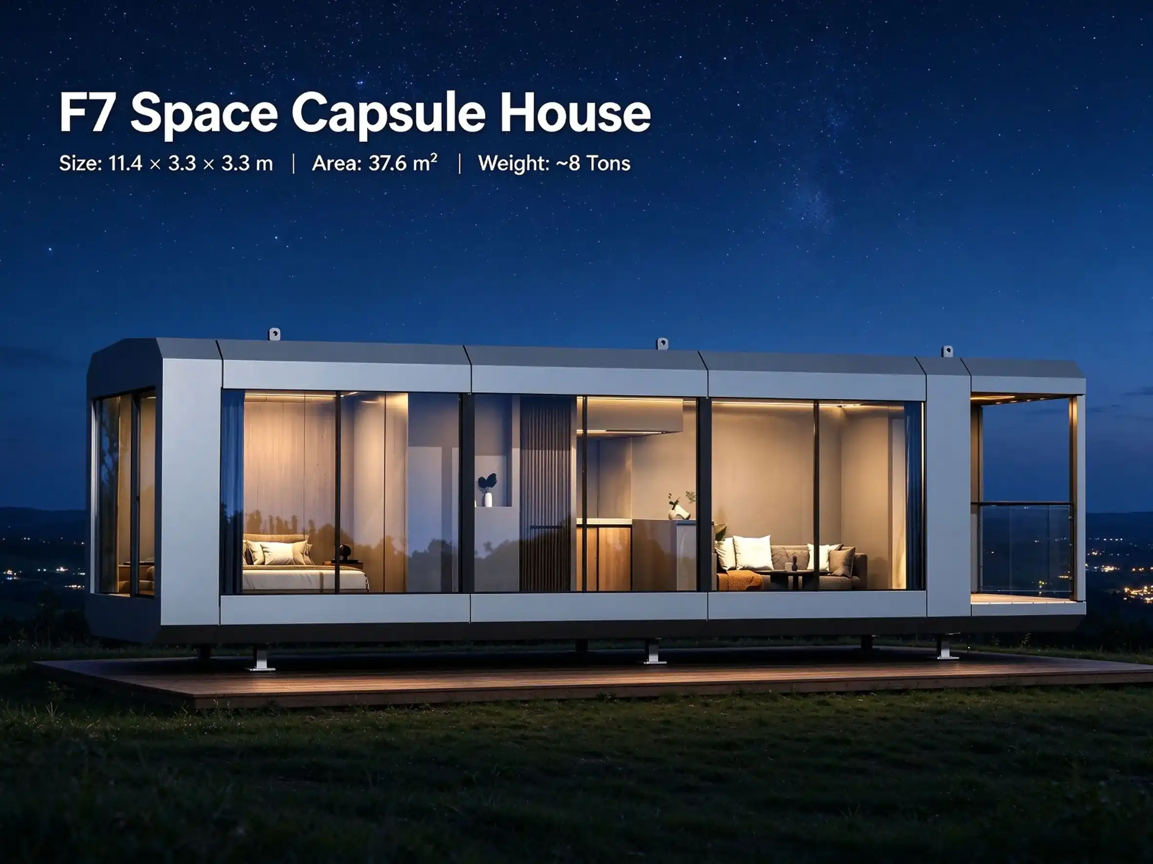 F7 Space Capsule House - 图片 3