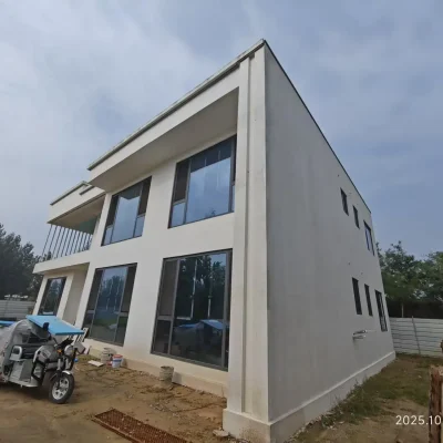 Light-gauge steel villa